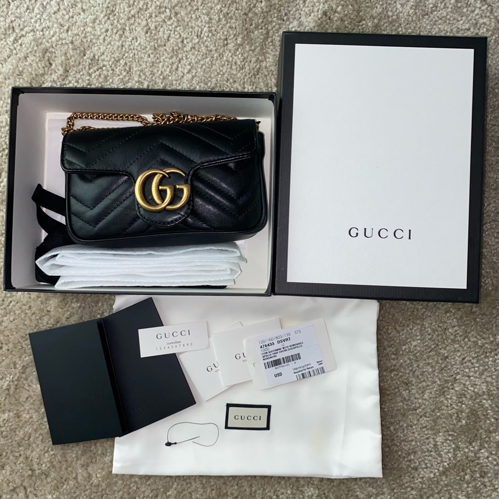 GUCCI Marmont SUPERMINI in excellent condition